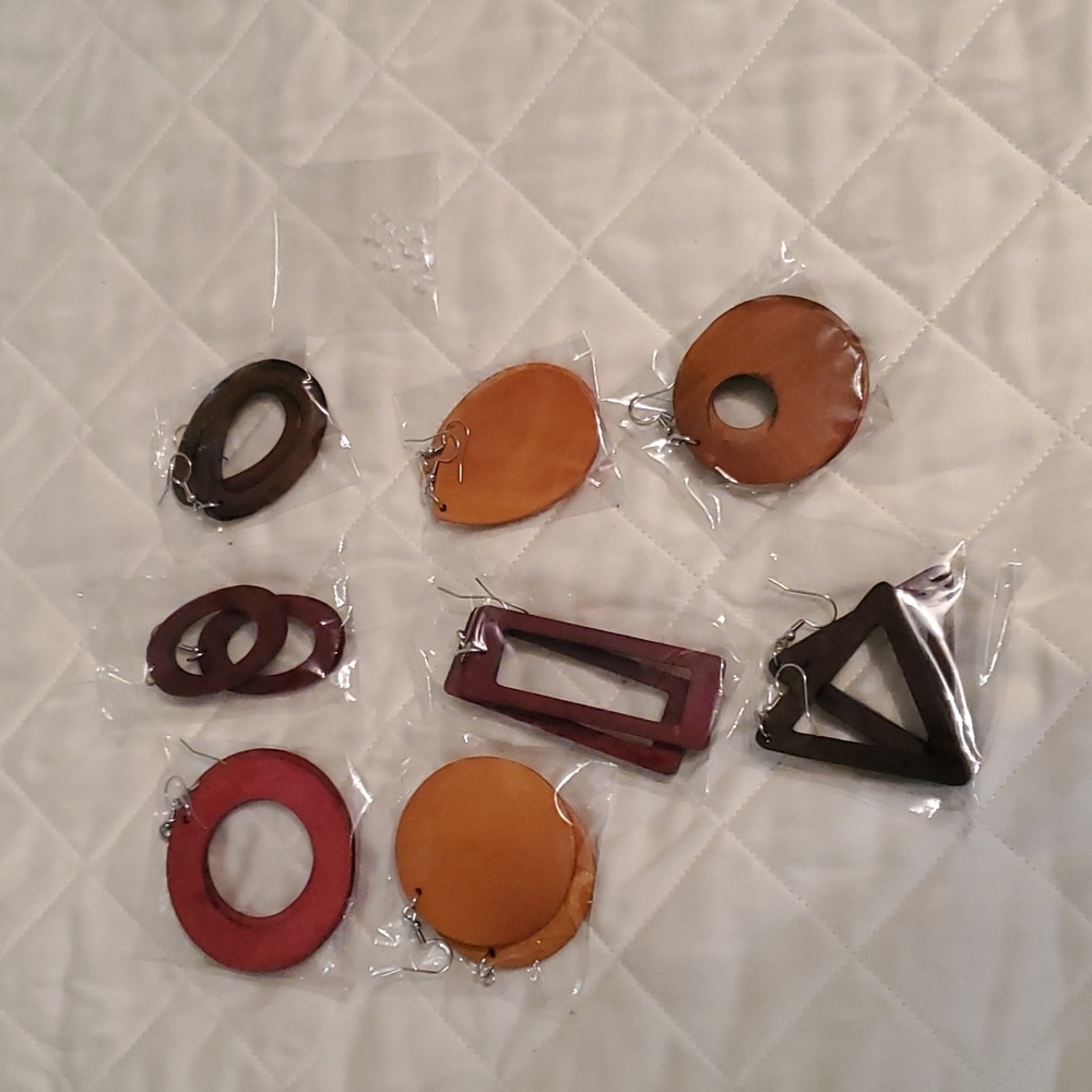 ⭐New wood earrings